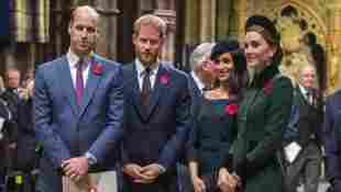 Prinz William, Prinz Harry, Herzogin Meghan und Herzogin Kate