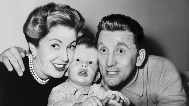 Kirk Douglas und seine Familie
