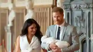 Herzogin Meghan, Prinz Harry und Archie am 8. Mai 2019