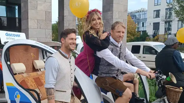 Angelo Carlucci, Cathy Hummels und Oliver Pocher