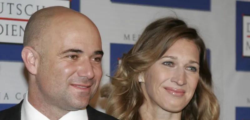 Andre Agassi und Steffi Graf 