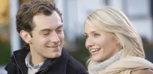 Jude Law und Cameron Diaz in „Liebe braucht keine Ferien“