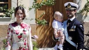 Prinzessin Sofia, Prinz Alexander von Schweden, Prinz Gabriel von Schweden und Prinz Carl Philip