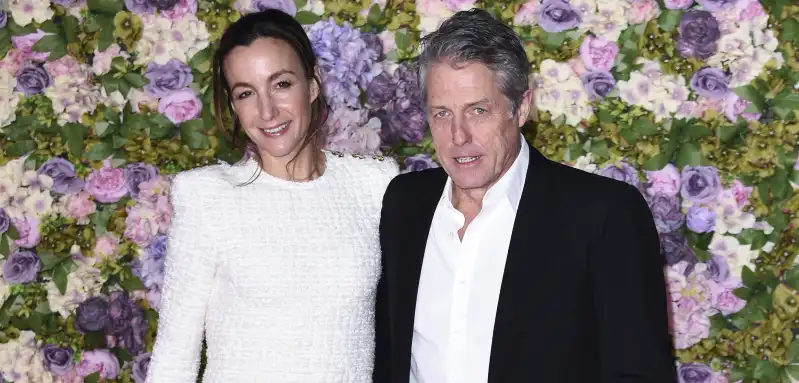 Anna Elisabet Eberstein und Hugh Grant