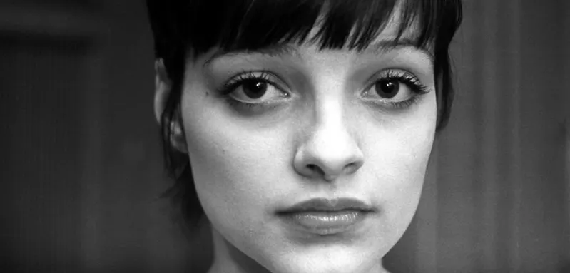 Nina Hagen als junge Frau am 15. Dezember 1974 im DDR-Rundfunkstudio