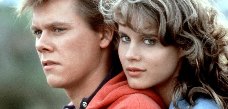Kevin Bacon und Lori Singer in "Footloose"