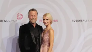 Jenke von Wilmsdorff und Mia Bergmann beim Rosenball am 5. Mai 2018