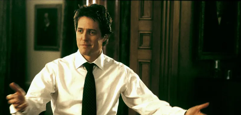 Hugh Grant in „Tatsächlich Liebe“