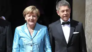 Angela Merkel und Joachim Sauer