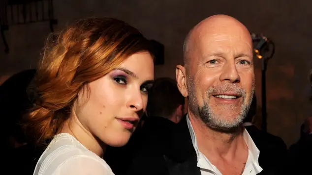 Rumer Willis und Bruce Willis