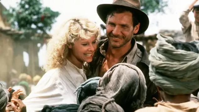 Kate Capshaw und Harrison Ford