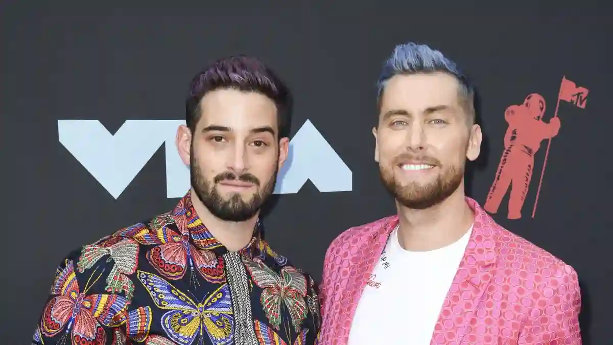 Lance Bass und Michael Turchin bei den 2019 MTV Video Music Awards am 26. August 2019