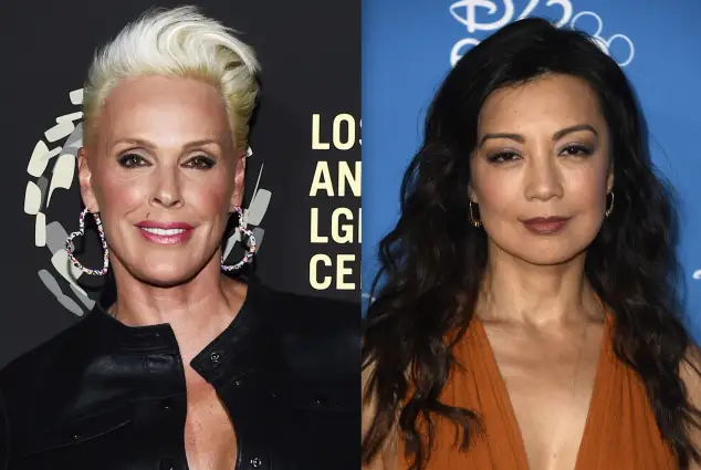 Brigitte Nielsen und Ming Na-Wen