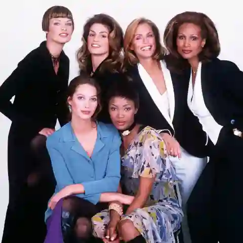 Linda Evangelista, Cindy Crawford, Lauren Hutton, Beverly Johnson, Christy Turlington und Naomi Campbell