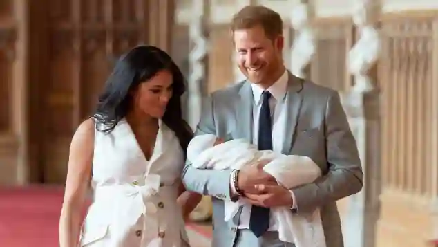Prinz Harry Herzogin Meghan Baby Sussex Bilder Fotos