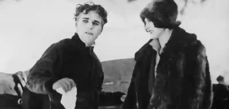 Charlie Chaplin und Lita Grey