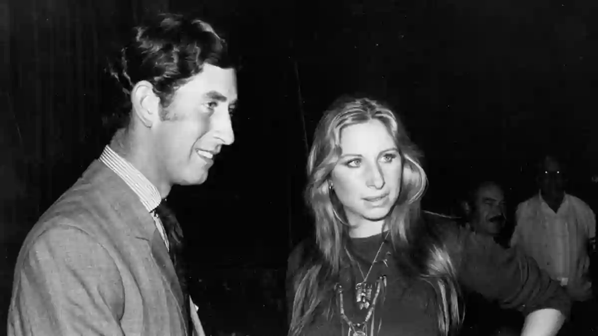 Barbra Streisand und Prinz Charles im Jahr 1968