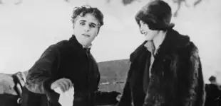 Charlie Chaplin und Lita Grey