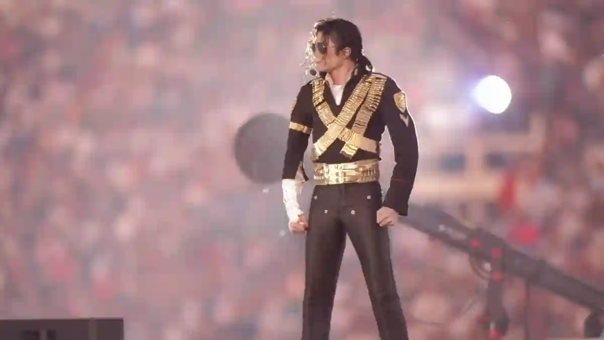 Michael Jackson beim Superbowl