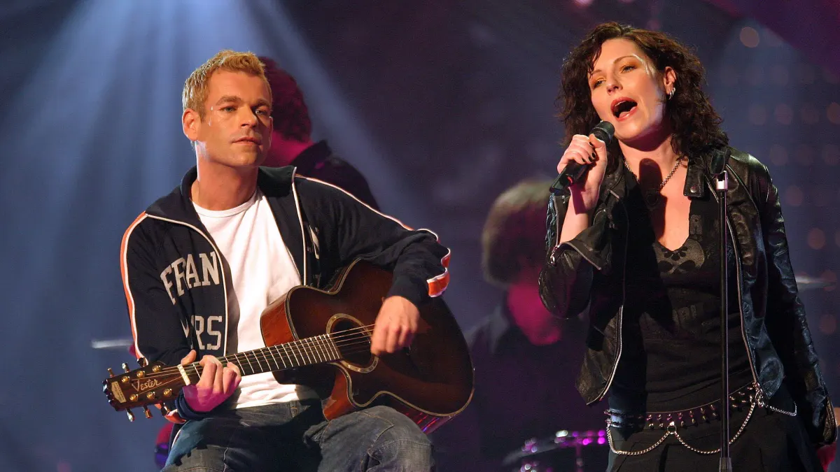 Rosenstolz mit Peter Plate und Anna Rosenbaum am 19. März 2004