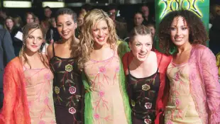 No Angels 2002: Sandy Mölling, Nadja Benaissa, Vanessa Petruo, Lucy Diakovska und Jessica Wahls