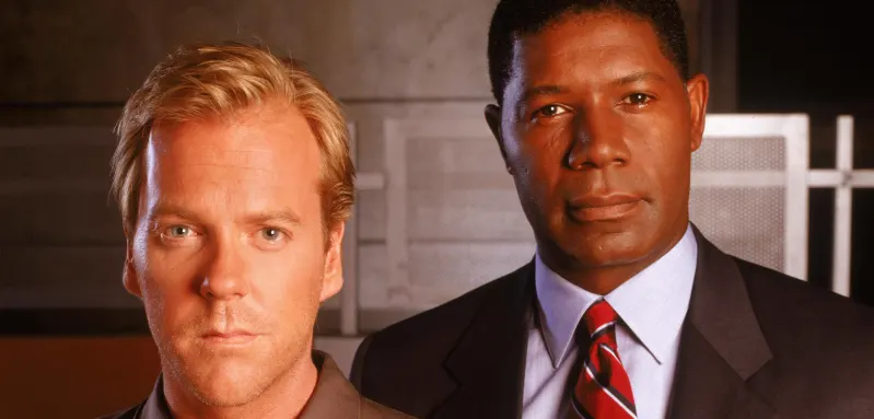 Kiefer Sutherland und Dennis Haysbert