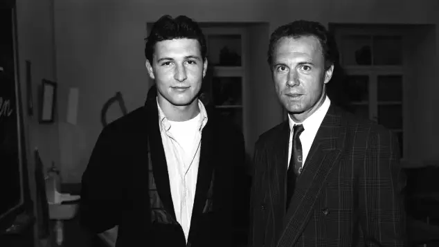 Stephan Beckenbauer und Franz Beckenbauer