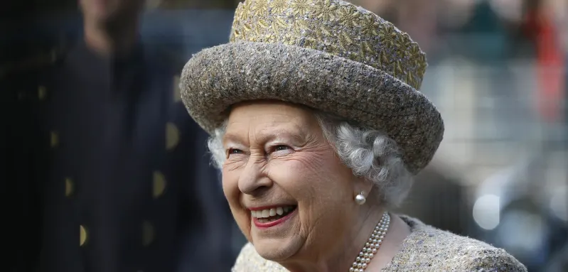 Königin Elisabeth II. lacht zu Lebzeiten