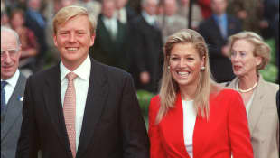 Königin Máxima und König Willem-Alexander im Jahr 2001