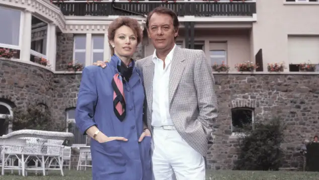 Ilona Grübel und Klausjürgen Wussow