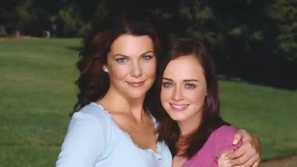 Lauren Graham und Alexis Bledel gilmore girls