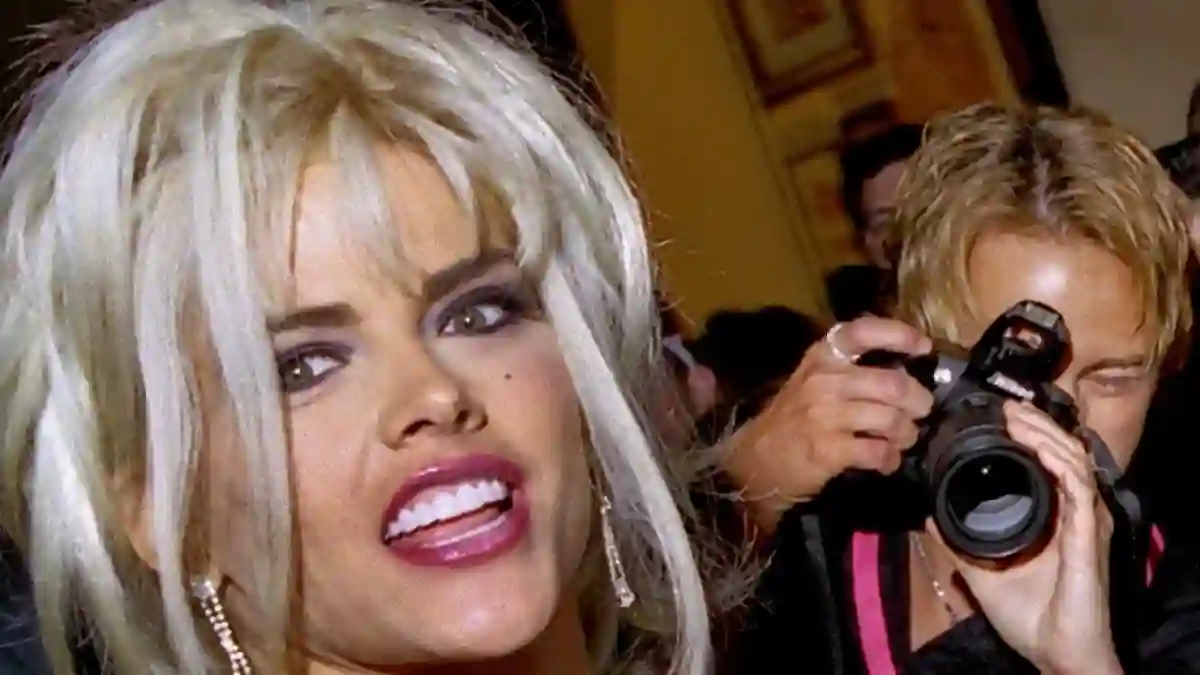 Anna Nicole Smith und Larry Birkhead 2004.