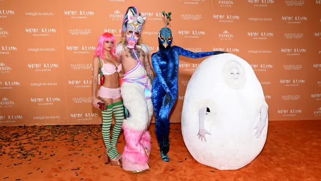 Leni Klum, Bill Kaulitz, Heidi Klum und Tom Kaulitz