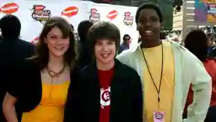 Die „Neds ultimativer Schulwahnsinn“-Darsteller Lindsey Shaw, Devon Werkheiser, Daniel Curtis Lee im Jahr 2005