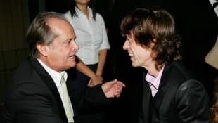 Jack Nicholson und Mick Jagger 