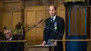 Prinz William spricht bei einer Rede in Edinburgh über den Tod von Lady Diana