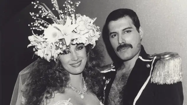 Jane Seymour und Freddie Mercury