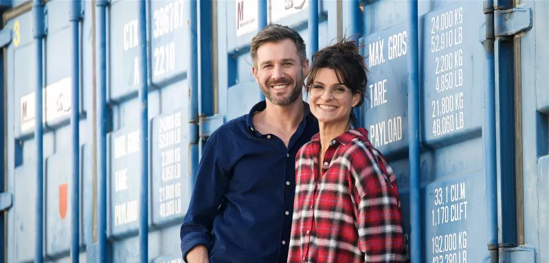 Marlene Lufen und Jochen Schropp