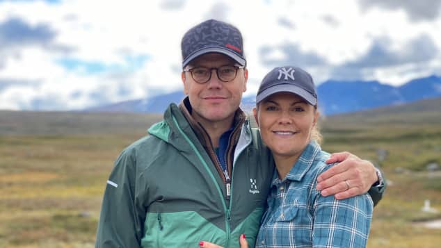 Sportlich! Daniel und Victoria ganz leger unterwegs