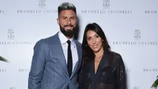 Olivier Giroud und seine Frau Jennifer