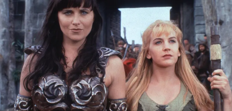 „Xena“ und „Gabrielle“