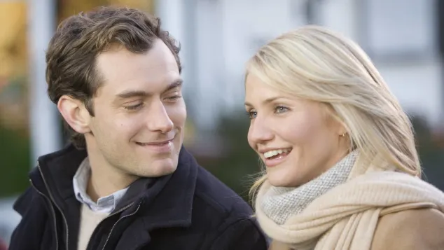 Jude Law und Cameron Diaz in „Liebe braucht keine Ferien“