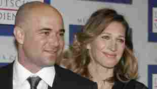 Andre Agassi Steffi Graf roter Teppich