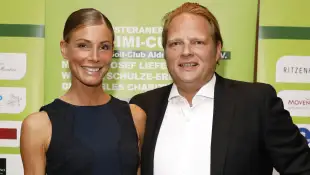 Das Ehepaar Model Anna Groth und TV-Koch Björn Freitag