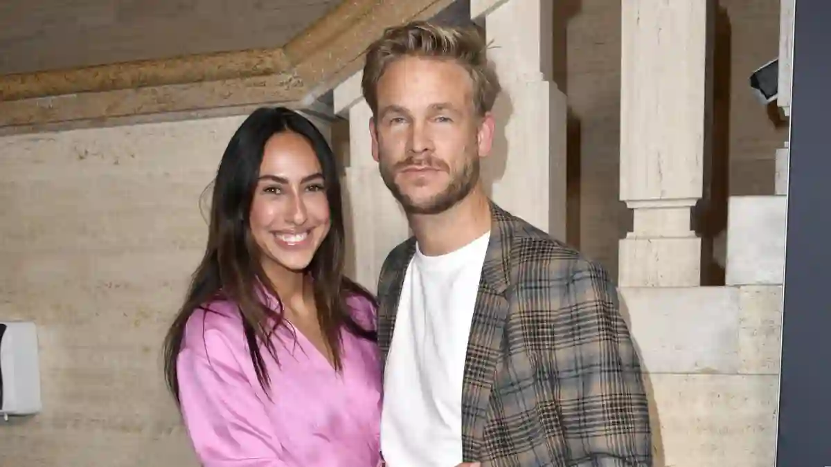 Melissa Khalaj und ihr Freund Frederic Heidorn bei einem Event im Februar 2023
