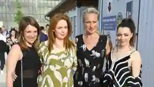 Iris Mareike Steen, Olivia Marei, Eva Mona Rodekirchen und Anne Menden bei der GZSZ Party 30 Jahre GZSZ am 10. Mai 2022