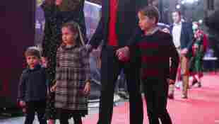 Prinz William und Herzogin Kate besuchen mit ihren Kindern Pantomime Vorstellung in London . 11/12/2020. London, United