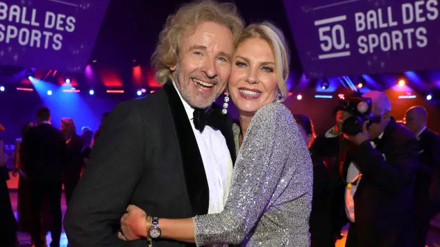 Thomas Gottschalk und Karina Mroß