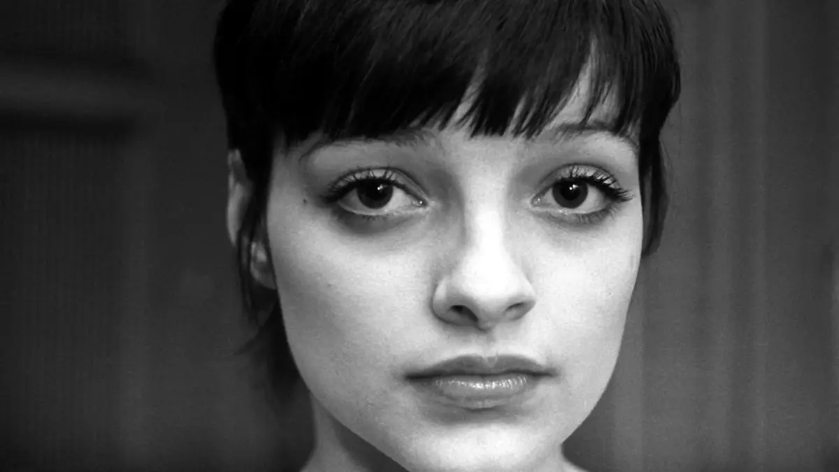 Nina Hagen als junge Frau am 15. Dezember 1974 im DDR-Rundfunkstudio