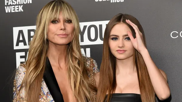 Heidi und Leni Klum